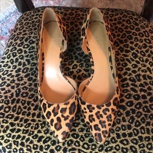 J. Crew Leopard Print Heels